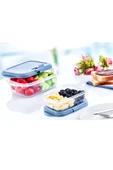 Bas Aç Push Up Dikdörtgen Saklama Kabı 0,4 Lt 10,5 x 16,7 x 4,8 cm Royaleks-81925 - 1