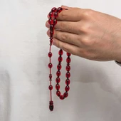 Sıkma Kehribar Tesbih - 2
