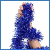Parti İçin Sim Süs 2 Metre Uzunluk 8 cm Genişlik Mavi Renk İthal - 2