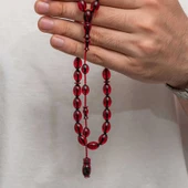 Sıkma Kehribar Tesbih - 3