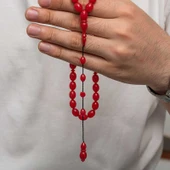 Sıkma Kehribar Tesbih - 2