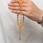 Sıkma Kehribar Tesbih - 1