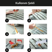 6 Parça Araba Motosiklet Otomobil Bisiklet Lastik Tamir Kiti Araç Bakım Seti (4401) - 5
