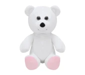 Ayı 15 cm Beyaz Pelüş Ayı Çocuk Oyuncak - 1