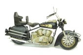 Dekoratif Metal Motosiklet Vintage Chopper Ev Ofis Hediyelik - 1