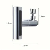 3 Farklı Modlu Çok Amaçlı Musluk Adaptörü Evrensel Musluk Başlığı Şelale Musluk (4401) thumbnail 5