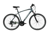 Bisan TRX 8100 28 Jant Şehir Bisikleti 21 Vites V Fren 52cm Siyah Turuncu - 1