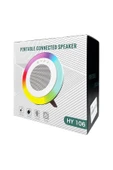 Nettech  EHY-106 Minibox Kablosuz Hoparlör - Speaker - Beyaz - 4