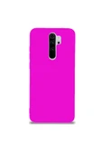 Nettech  Xiaomi Redmi Note 8 Pro Uyumlu Nano Silikon Arka Koruma Kılıf - Mor - 1