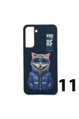 Nettech  Samsung Galaxy S22 Uyumlu Animal Tasarım Arka Koruma Kılıf - 1