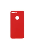 Nettech  İphone 7 Plus Uyumlu Arka Koruma Kılıf - Kırmızı - 1