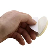 (10 ADET) Kapı Stoperi Tamponu Kendinden Yapışkanlı Kapı Stopu Durdurucu Tutucu Beyaz thumbnail 3