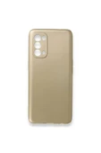 Nettech  Oppo Reno 5 Pro Uyumlu Suide Arka Koruma Kılıf - Gold - 1