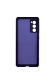 Nettech  Samsung Galaxy S20 Fe Uyumlu Nano Silikon Arka Koruma Kılıf - Mor - 2