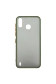 Nettech  İnfinix Smart 4 Uyumlu Montreal Seri Arka Koruma Kılıf - Yeşil - 2