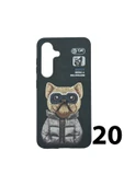 Nettech  Samsung Galaxy S23 Uyumlu Animal Tasarım Arka Koruma Kılıf - 1