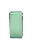 Nettech  İphone 7 Plus Uyumlu Ultra Slim Arka Koruma Kılıf - Yeşil - 1