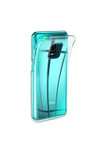 Nettech  Huawei P Smart 2020 Uyumlu Rarroz Seri Arka Koruma Kılıf - Şeffaf - 1