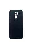 Nettech  Xiaomi Redmi 9 Uyumlu Nano Silikon Arka Koruma Kılıf - Siyah - 1