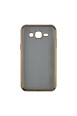 Nettech  Samsung Galaxy J500 J5 Uyumlu Arka Koruma Kılıf - Gold - 1