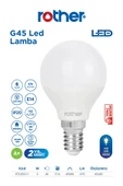 RTL09211 Rother G45 LED Ampul 6W E14 470 Lümen 4500K Gün Işığı - Enerji Tasarruflu Ampul - 1