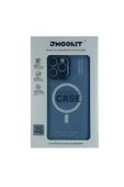 Nettech  İphone 14 Pro Max Uyumlu Nt-n002 Magsafe Arka Koruma Kılıf - Mavi - 3