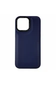 Nettech  İphone 13 Pro Uyumlu Casetify Buff Seri Arka Koruma Kılıf - Lacivert - 1