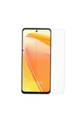 Nettech  Vivo Y28 Uyumlu Kılıf Dostu Cam Ekran Koruyucu (Şeffaf) - 1
