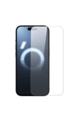 Nettech  İphone 16 Pro Max Uyumlu Kılıf Dostu Ön Koruma Cam Ekran Koruyucu - Şeffaf - 1