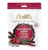 Perlitta Vişneli Bitter Çikolatalı Stick 80 Gr. (1 Paket) - 1