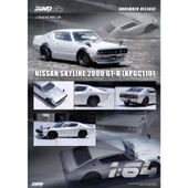 Inno 1:64 Nissan Skyline 2000 GT-R (KPGC110) Silver IN64-KPGC110-SIL - 3