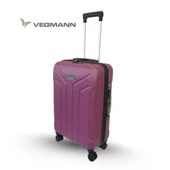 Vegmann Tartılı Scavel Violet Orta Boy Valiz - 2