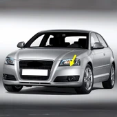 Audi A3 HB 2009-2012 Sol Ön Far Yıkama Kapağı 8P0955275A - 1
