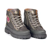 Kız Çocuk Platin İçi Kürklü Termo Taban Suya Soğuğa Dayanıklı Günlük Rahat Bot thumbnail 1