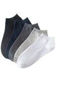 Erkek Çorap Pamuklu Extra Konforlu Ve Yumuşak File Vedili 5 Çift Kutulu Çorap Seti - 7