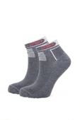 Erkek Çorap Unisex 6 Çift Dikişsiz Pamuklu Derbili Pamuklu Kadın Çorap - 5