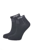 Erkek Çorap Unisex 6 Çift Dikişsiz Pamuklu Derbili Pamuklu Kadın Çorap - 6