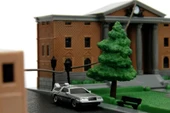 Jada 253253020 Back to The Future Clokc Tower Nano Sahne Diorama Modellemesi - 4