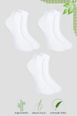 Erkek Çorap 6 Çift Her Mevsim (DİKİŞSİZ BAMBU) Kısa Patik Çorap - 4