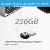 Transcend TS256GJF890S 256GB Type-A&C OTG USB3.1 Flash Bellek - 7