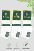 Erkek Çorap 6 Çift Her Mevsim (DİKİŞSİZ BAMBU) Kısa Patik Çorap - 6
