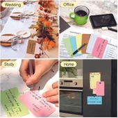 Periboia Boş Kelime Kartları 5x8 cm - 50 Adet Oval Kenarlı | Tabu & Not Kartları - Kraft - 2