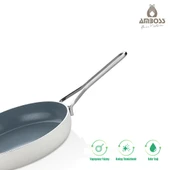 Sera Nova 2 Parça Seramik Tava Sahan Seti  Beyaz thumbnail 3