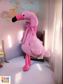 40 cm Pembe Flamingo Peluş – Sevimli Uyku Arkadaşı ve Çocuklar İçin Harika Hediye - 3