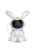 Nettech  ATavşan Astronot Speaker Kablosuz Hoparlör - Speaker - Beyaz - 1