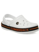 LUMBERJACK DEVON 5FX BEYAZ COMFORT CASUAL ANATOMİK SABO TERLİK SANDALET - 2