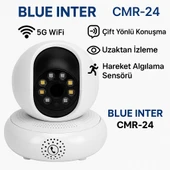 CMR24 Akıllı Güvenlik Kamerası  5G Destekli, 360 Dönebilen, Gece Görüşlü, Çift Yönlü Sesli - 1