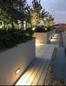 3 Watt, Elektrikle Çalışır, İç ve Dış Mekan Nemli Alan Sensörsüz Merdiven Led 3200 Kelvin Siyah Kasa - 5