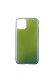 Nettech  Apple Iphone 11 Pro Uyumlu Glaze Arka Koruma Kılıf - Mavi - 1