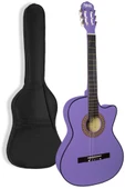 Midex CG-395PRP Klasik Gitar 4/4 Sap Ayarlı Kesik Kasa Full Set (Çanta Askı Tuner Metod Pena) - 3